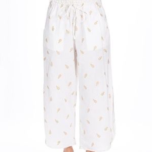 Fresh Produce Pineapple Crop Beach Pants M/L